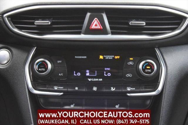 used 2019 Hyundai Santa Fe car, priced at $16,999