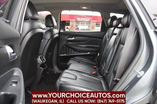 used 2019 Hyundai Santa Fe car, priced at $16,999