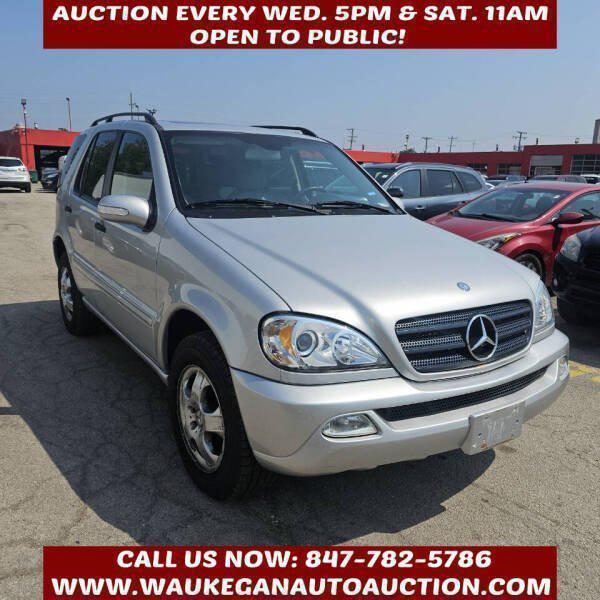 used 2004 Mercedes-Benz M-Class car, priced at $3,400