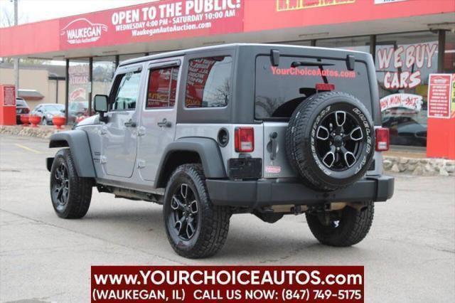 used 2017 Jeep Wrangler Unlimited car, priced at $17,999