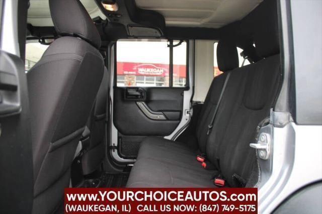 used 2017 Jeep Wrangler Unlimited car, priced at $17,999