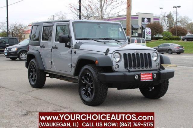 used 2017 Jeep Wrangler Unlimited car, priced at $17,999