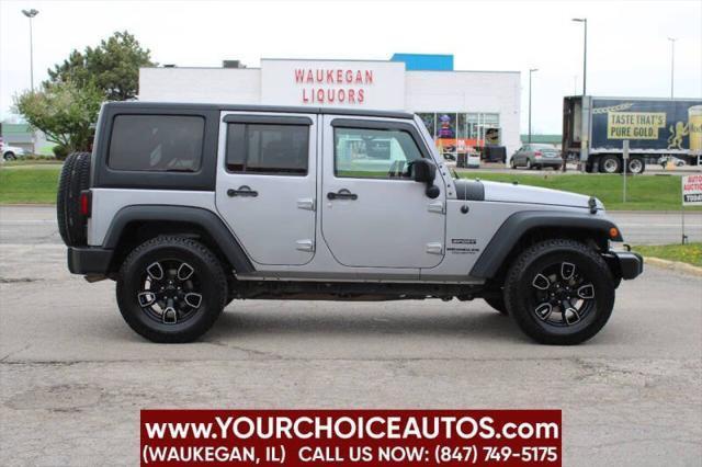 used 2017 Jeep Wrangler Unlimited car, priced at $17,999