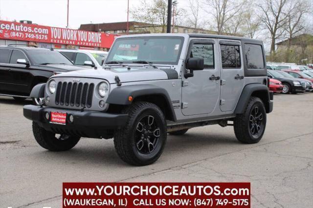 used 2017 Jeep Wrangler Unlimited car, priced at $14,999