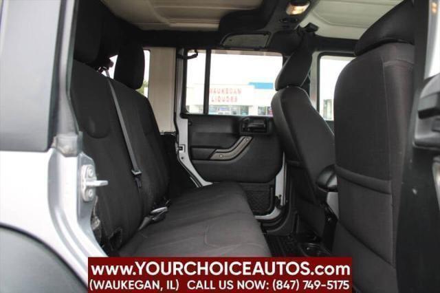 used 2017 Jeep Wrangler Unlimited car, priced at $17,999