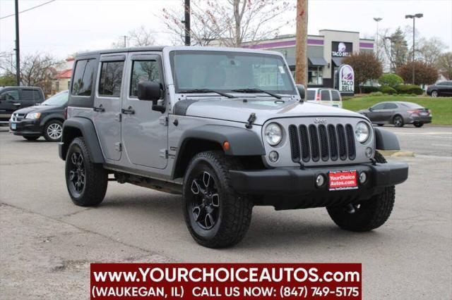 used 2017 Jeep Wrangler Unlimited car, priced at $17,999