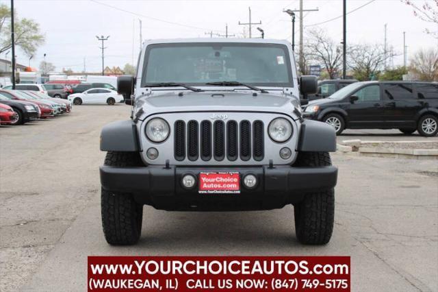 used 2017 Jeep Wrangler Unlimited car, priced at $17,999