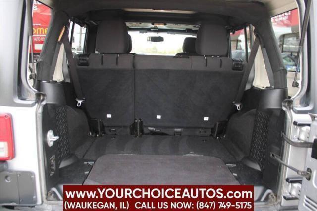 used 2017 Jeep Wrangler Unlimited car, priced at $17,999