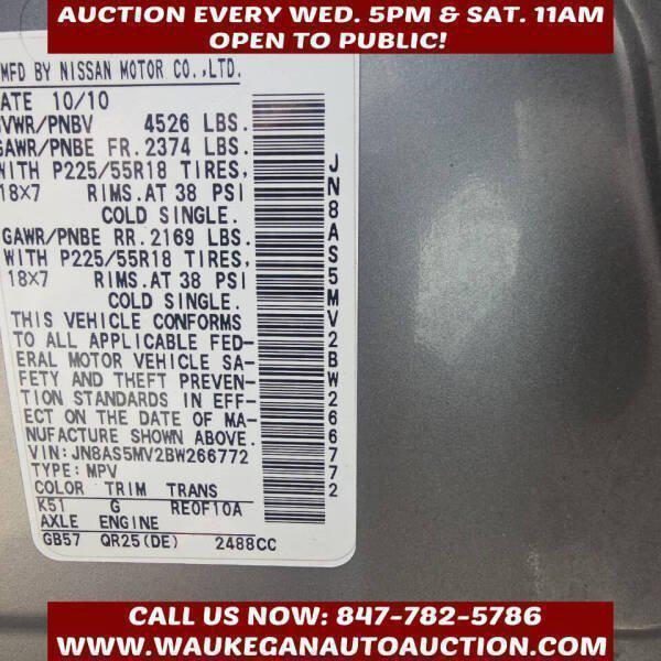 used 2011 Nissan Rogue car, priced at $3,900