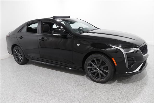 new 2025 Cadillac CT4 car, priced at $50,650