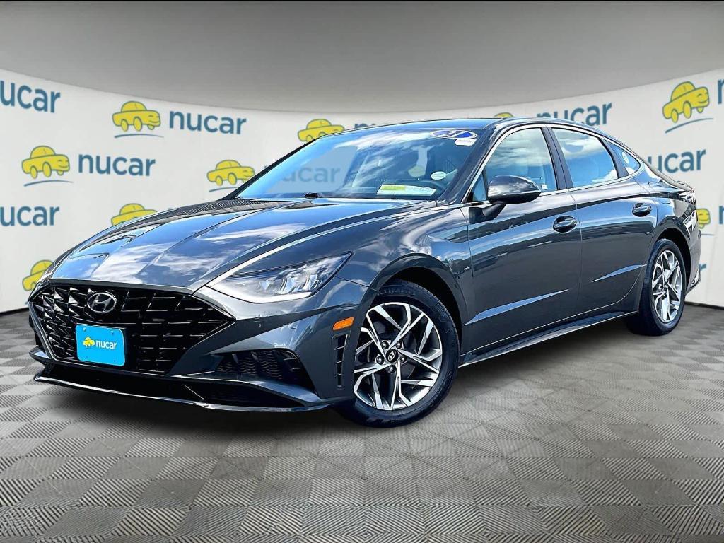 used 2021 Hyundai Sonata car, priced at $17,900