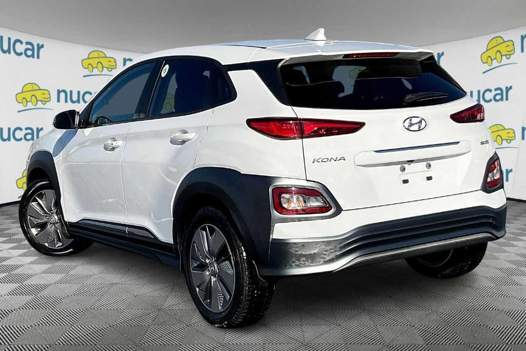 used 2021 Hyundai Kona EV car, priced at $17,900