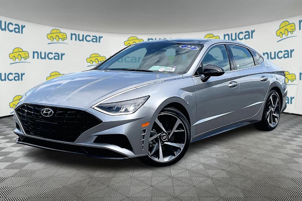 used 2022 Hyundai Sonata car, priced at $23,900