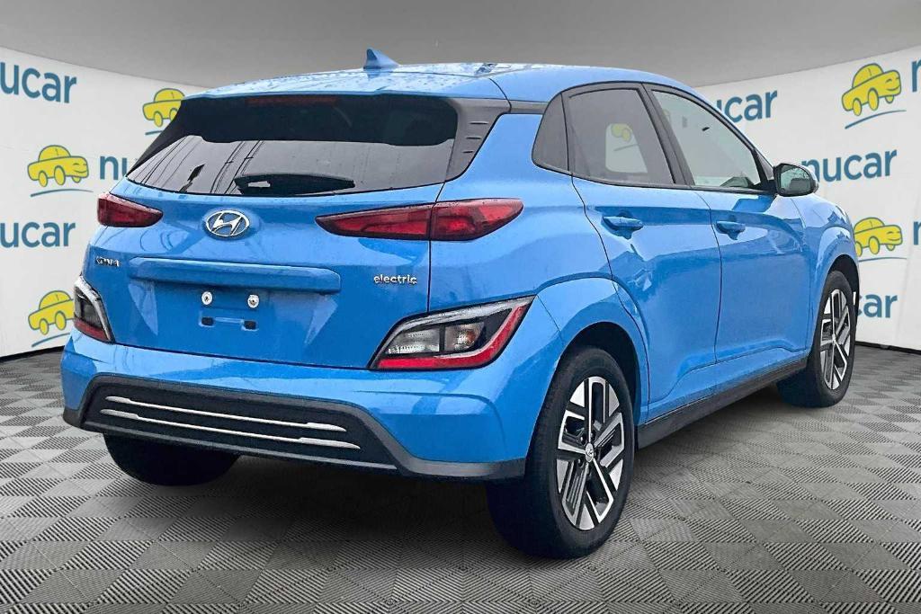 used 2022 Hyundai Kona EV car, priced at $17,900