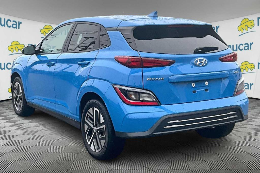 used 2022 Hyundai Kona EV car, priced at $17,900