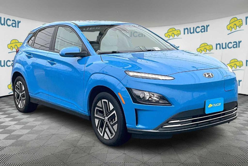 used 2022 Hyundai Kona EV car, priced at $17,900