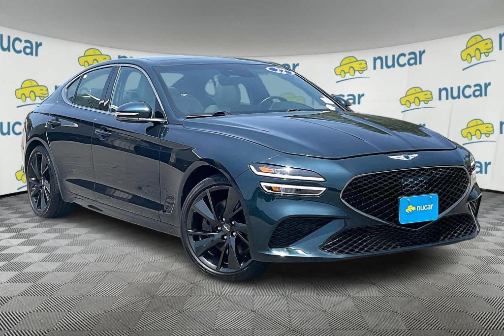 used 2022 Genesis G70 car, priced at $32,900