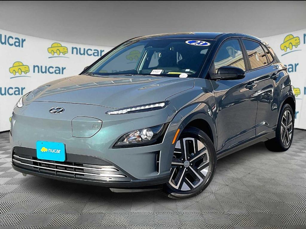 used 2023 Hyundai Kona EV car, priced at $18,900