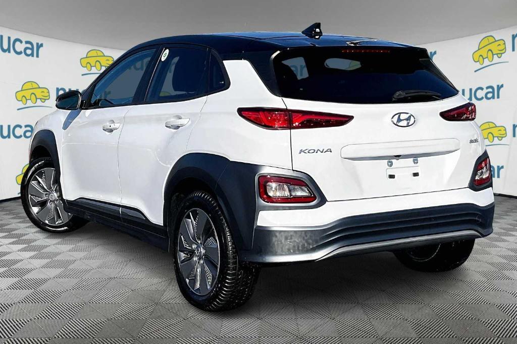 used 2021 Hyundai Kona EV car, priced at $16,300