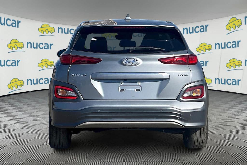 used 2021 Hyundai Kona EV car, priced at $16,300