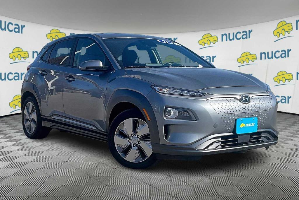 used 2021 Hyundai Kona EV car, priced at $16,300