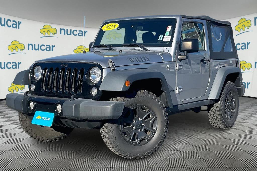 used 2018 Jeep Wrangler JK car, priced at $20,394