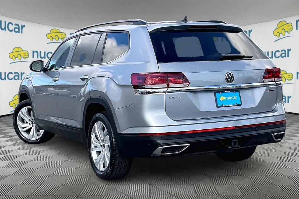 used 2021 Volkswagen Atlas car, priced at $28,000