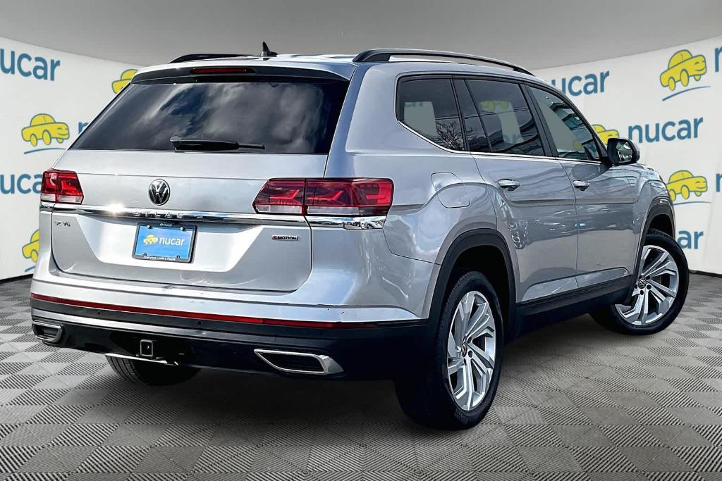 used 2021 Volkswagen Atlas car, priced at $28,000