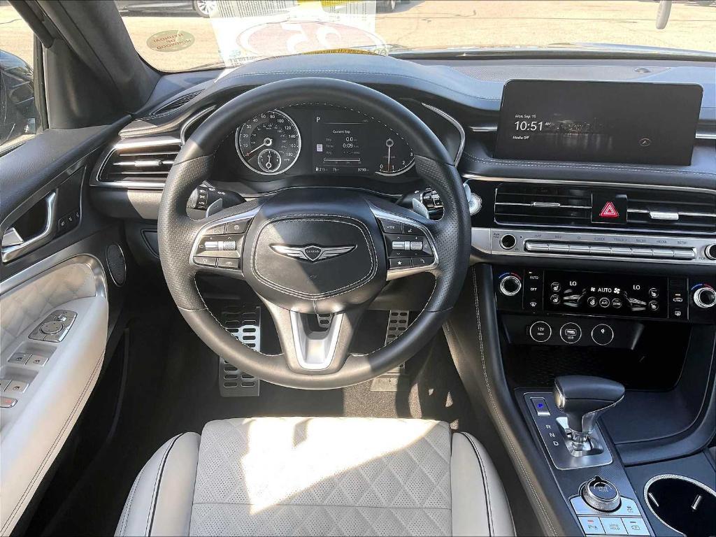 used 2025 Genesis G70 car, priced at $46,400