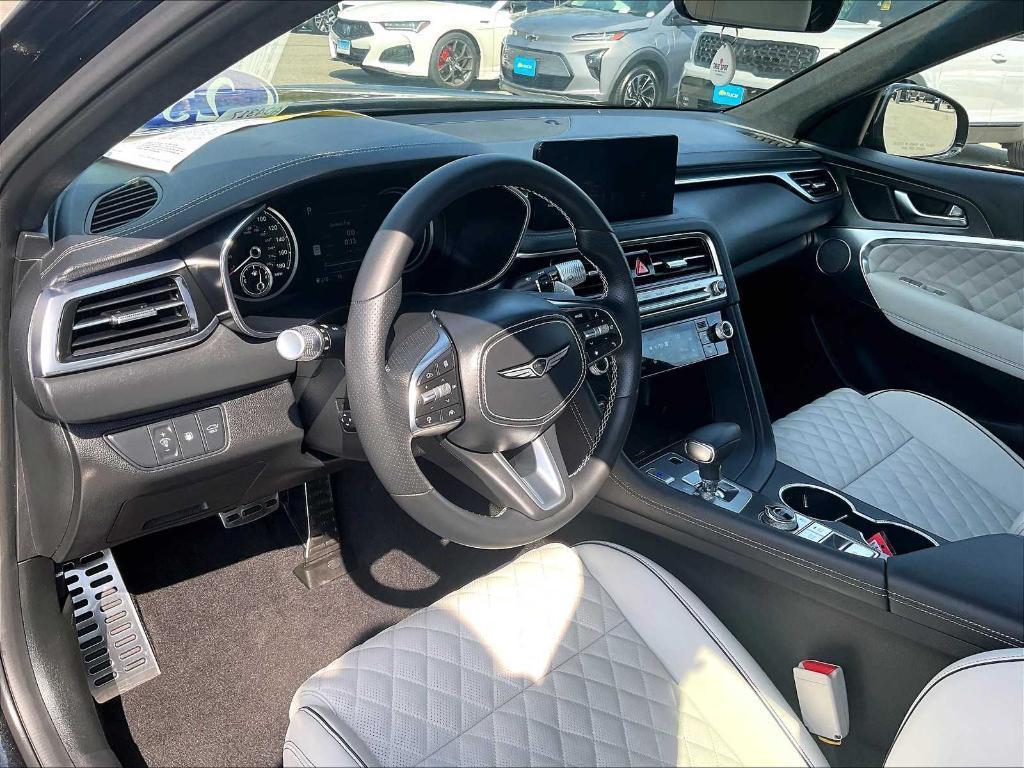 used 2025 Genesis G70 car, priced at $46,400
