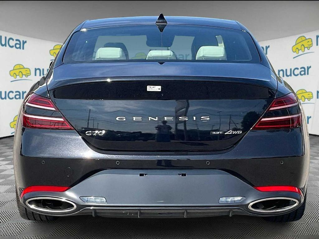 used 2025 Genesis G70 car, priced at $46,400