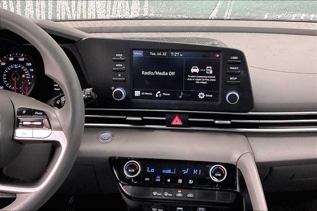 used 2022 Hyundai Elantra car, priced at $18,800
