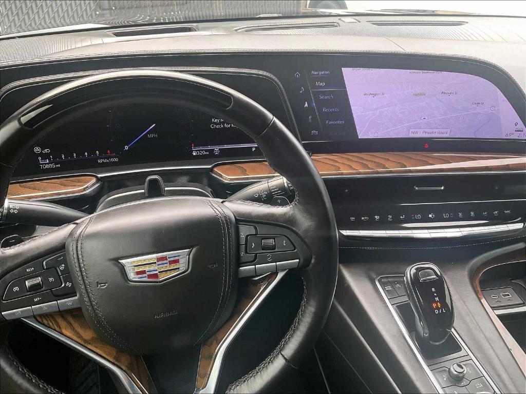 used 2023 Cadillac Escalade car, priced at $67,800