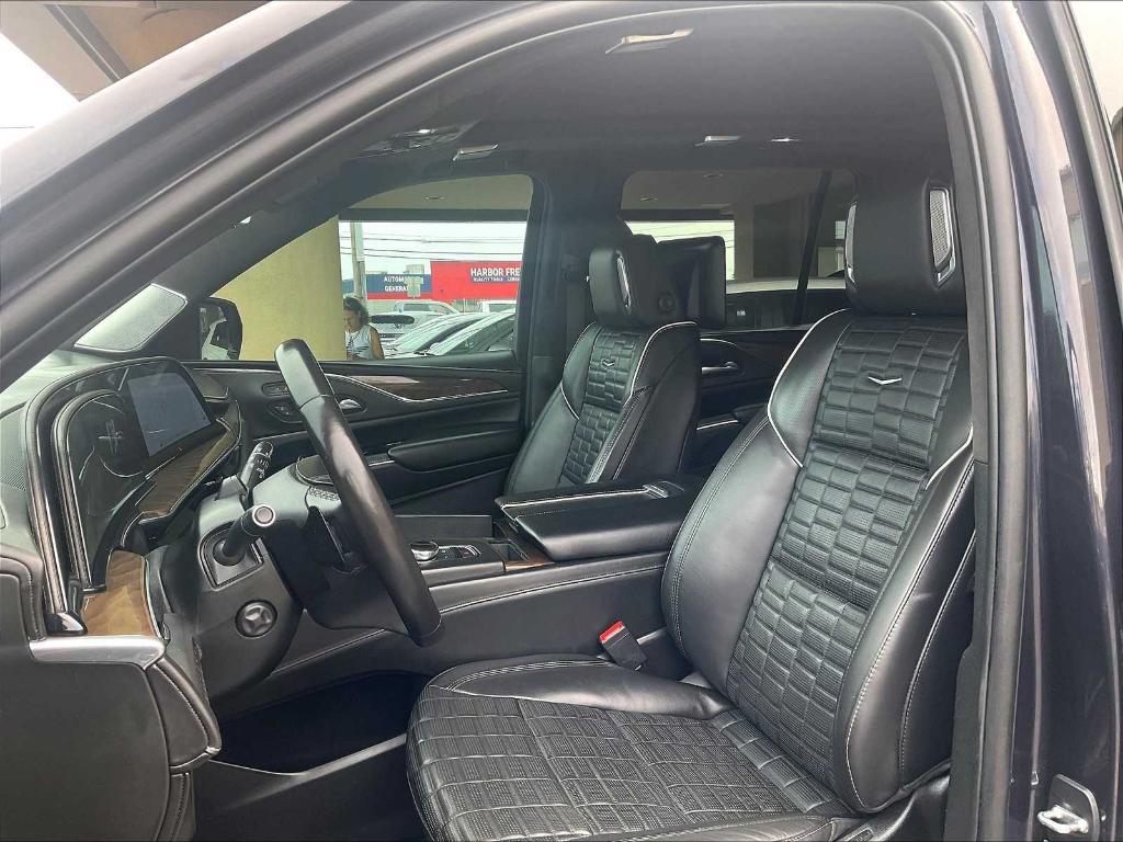 used 2023 Cadillac Escalade car, priced at $67,800