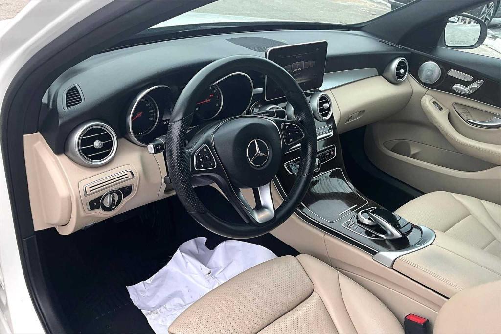 used 2018 Mercedes-Benz C-Class car, priced at $17,300