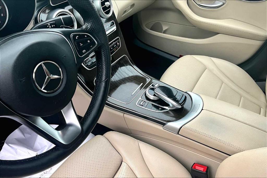 used 2018 Mercedes-Benz C-Class car, priced at $17,300