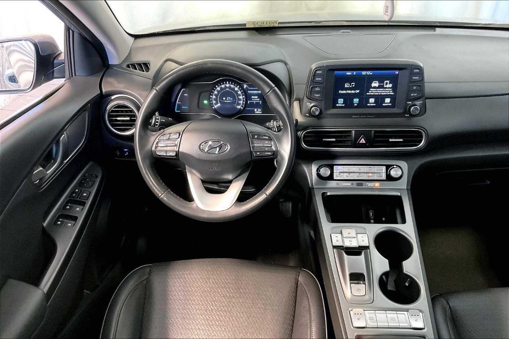 used 2021 Hyundai Kona EV car, priced at $16,900