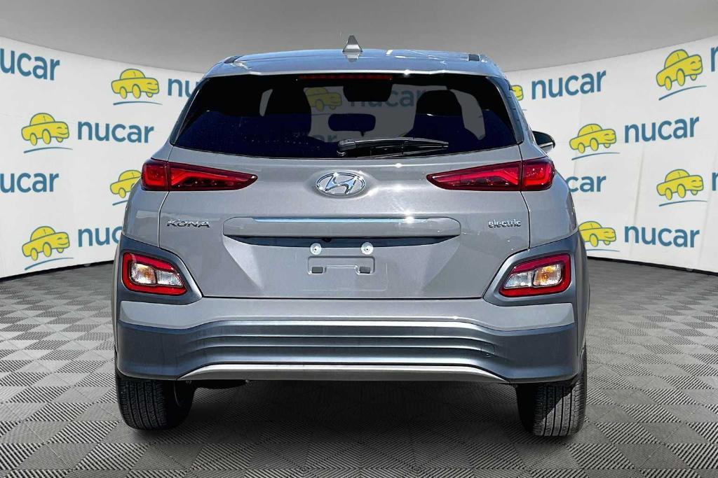 used 2021 Hyundai Kona EV car, priced at $16,900