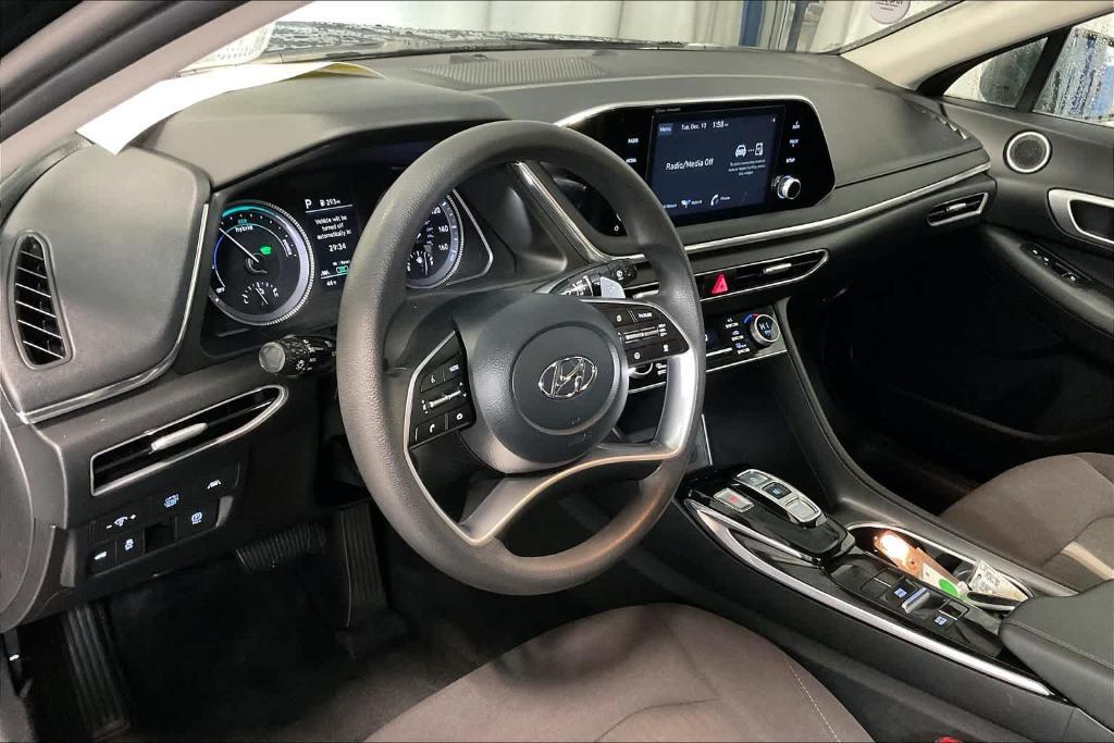 used 2021 Hyundai Sonata Hybrid car, priced at $19,500