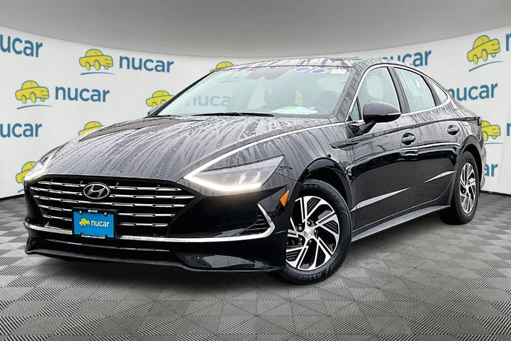 used 2021 Hyundai Sonata Hybrid car, priced at $19,500