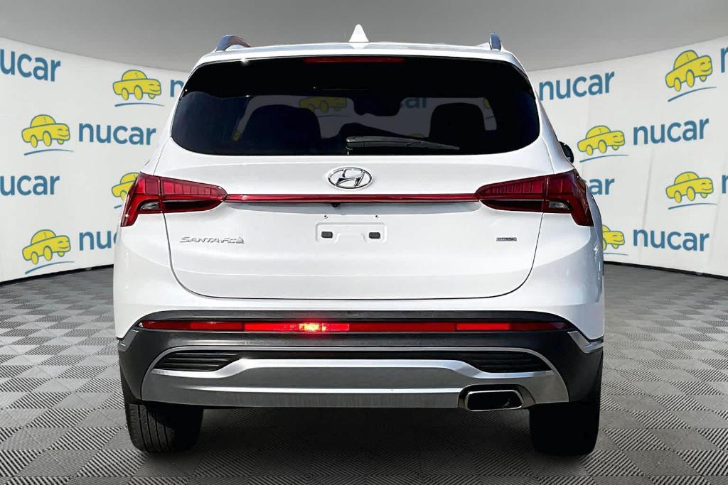 used 2021 Hyundai Santa Fe car, priced at $20,960