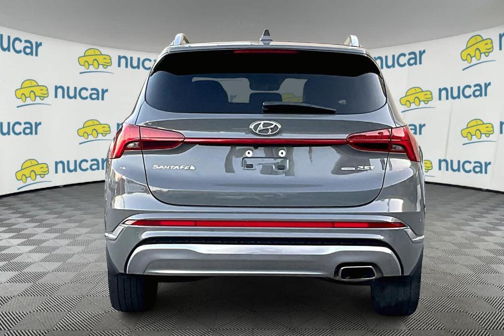 used 2022 Hyundai Santa Fe car, priced at $28,000