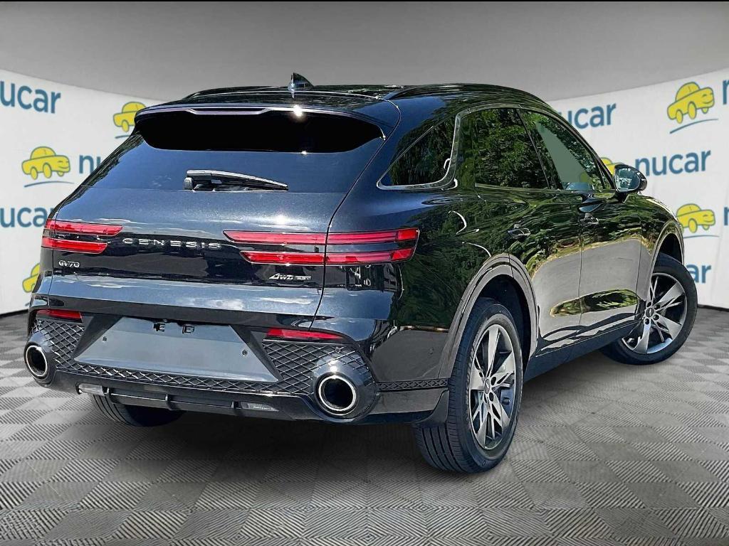 used 2023 Genesis GV70 car, priced at $42,900