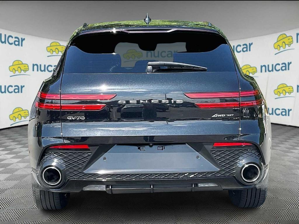 used 2023 Genesis GV70 car, priced at $42,900
