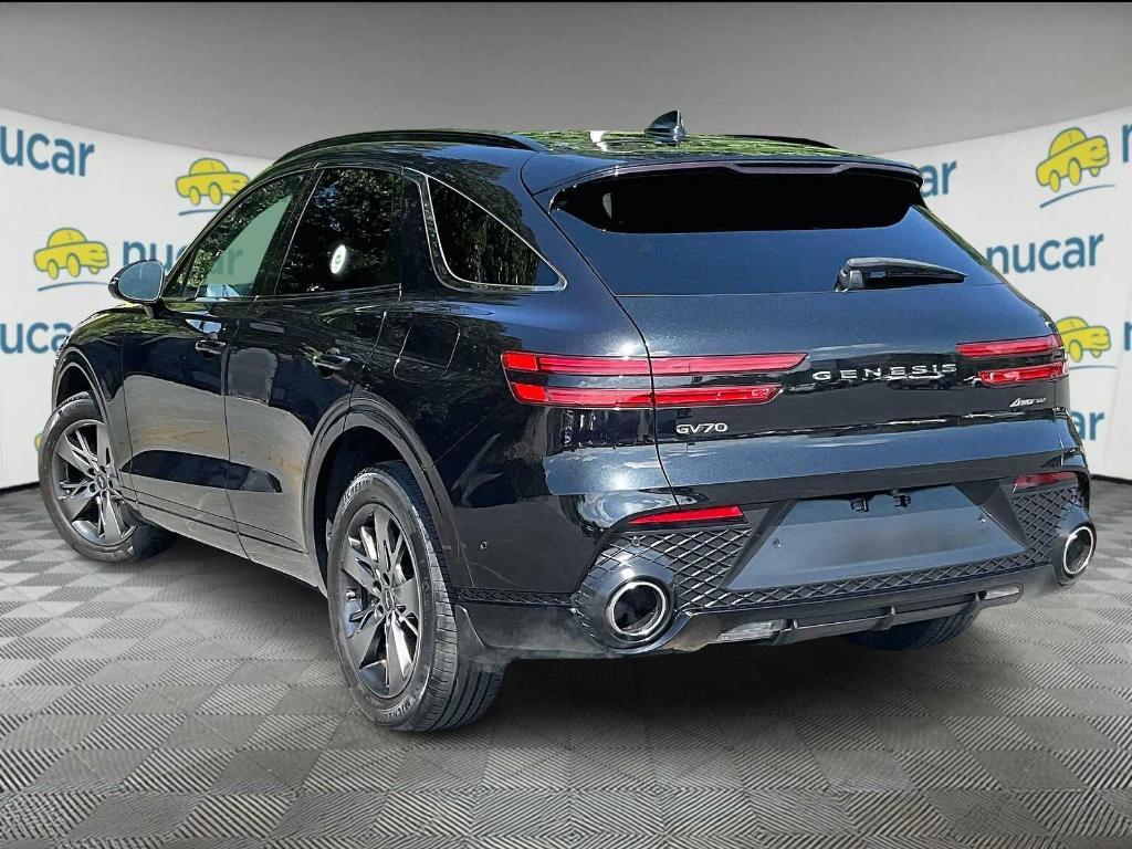 used 2023 Genesis GV70 car, priced at $42,900