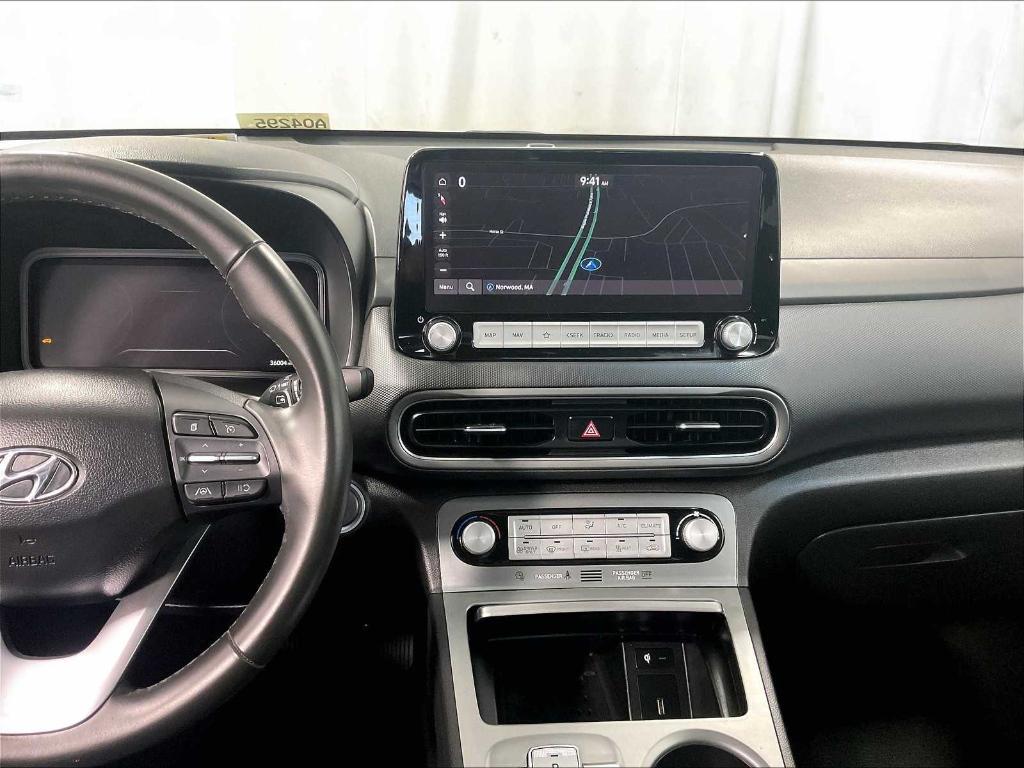 used 2023 Hyundai Kona EV car, priced at $18,500