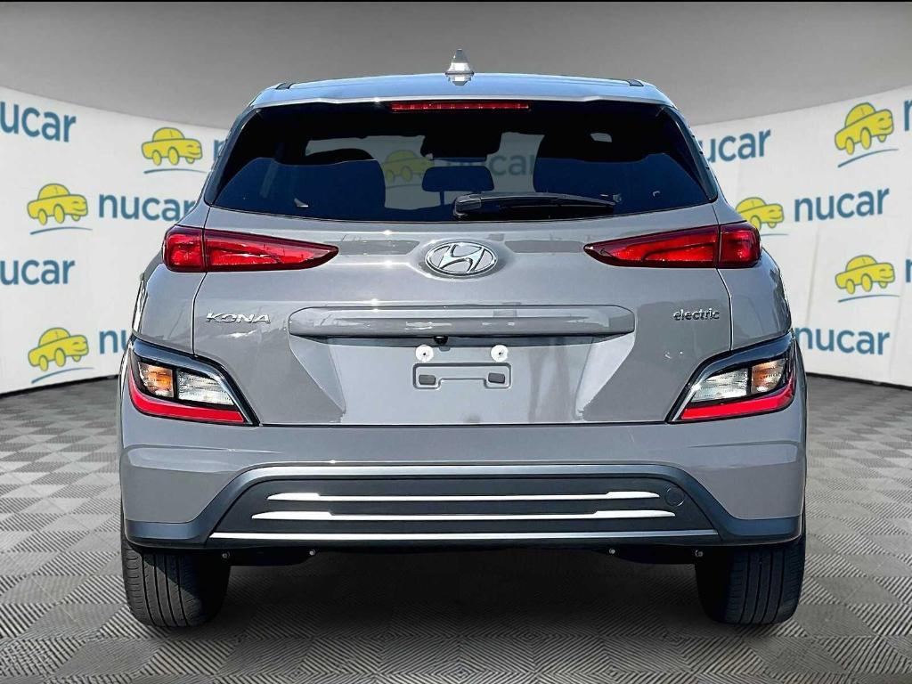 used 2023 Hyundai Kona EV car, priced at $18,500