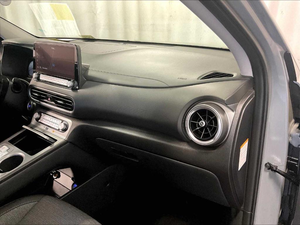 used 2023 Hyundai Kona EV car, priced at $18,500