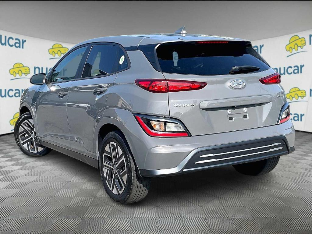 used 2023 Hyundai Kona EV car, priced at $18,500