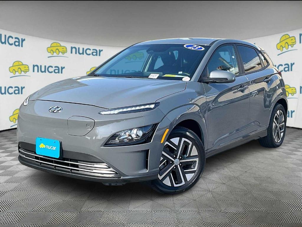 used 2023 Hyundai Kona EV car, priced at $18,500